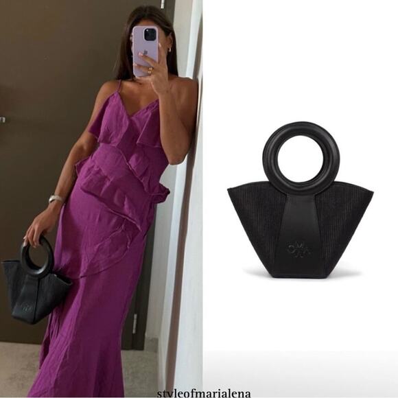 ZARA BLOGGER FAVORITE RUFFLED SLIP DRESS - Picture 8 of 14